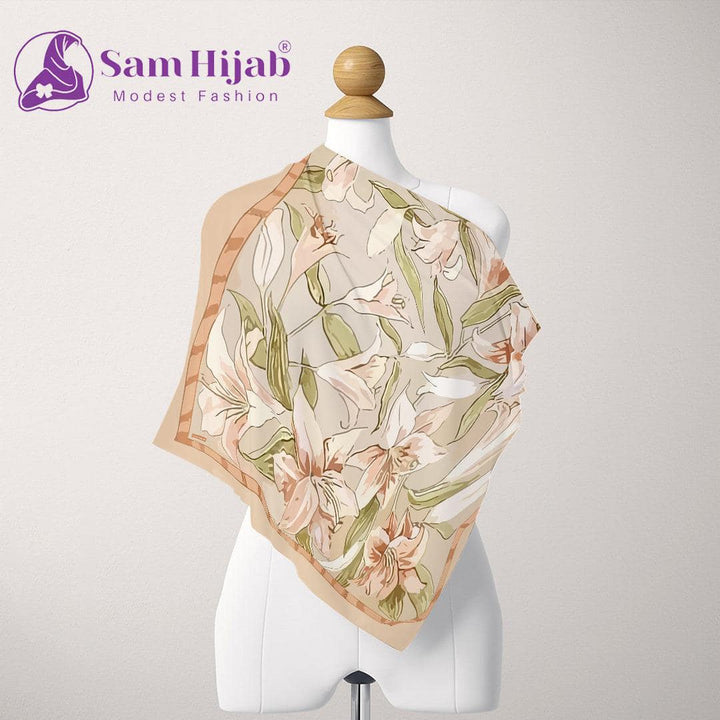 Printed Scarf 02 SAM HIJAB