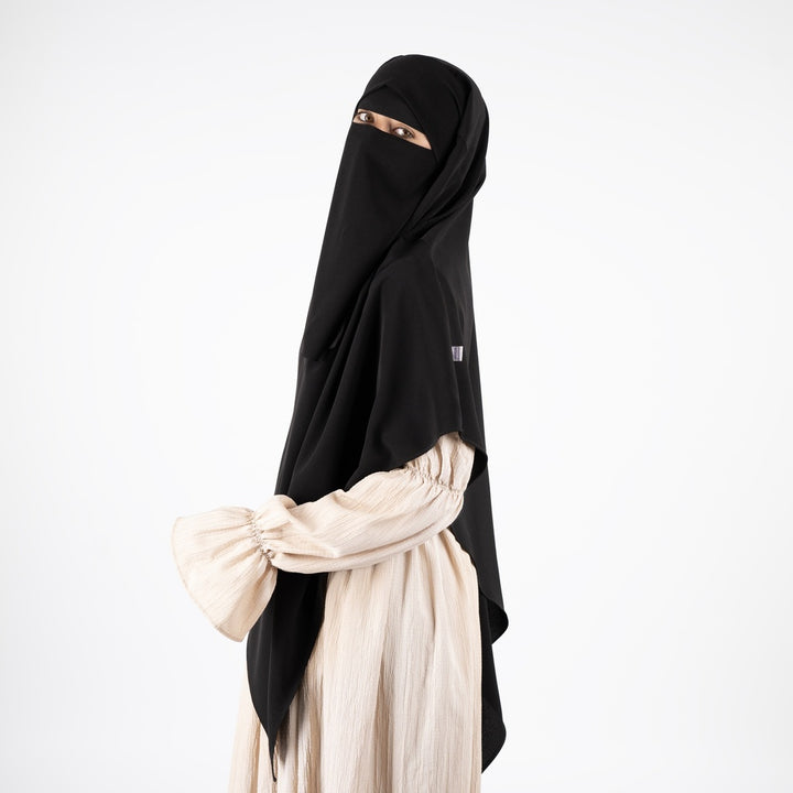 طقم نقاب فرنسي بخمار