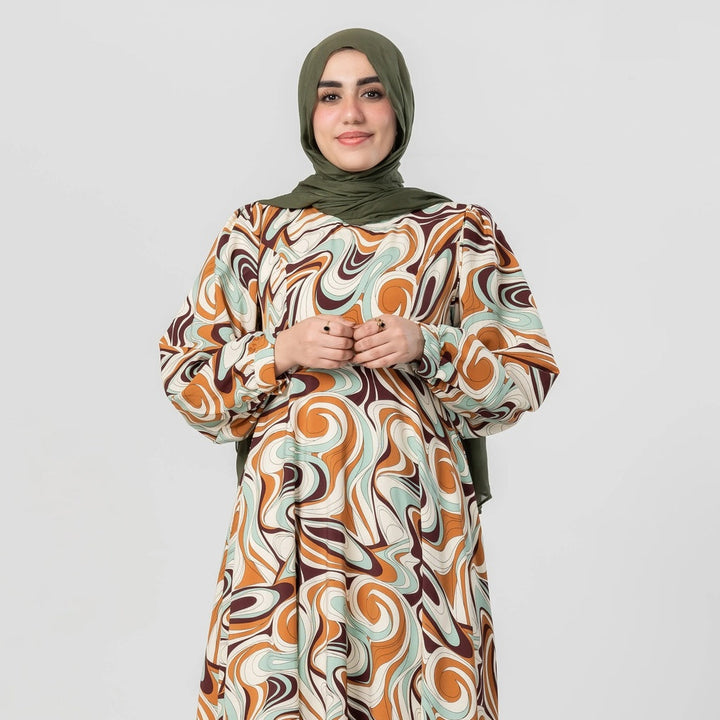 فستان امواج