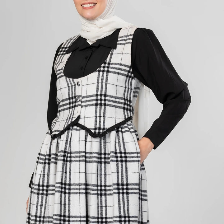 فستان جوخ كاروه مطعم سوفت سادة