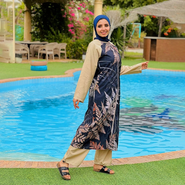 بوركيني ديجيتال طويل