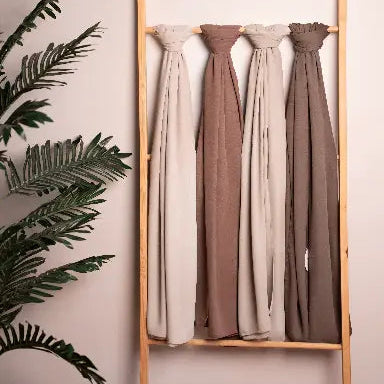 طرحة شيفون تركي (175*50 سم) SAM HIJAB