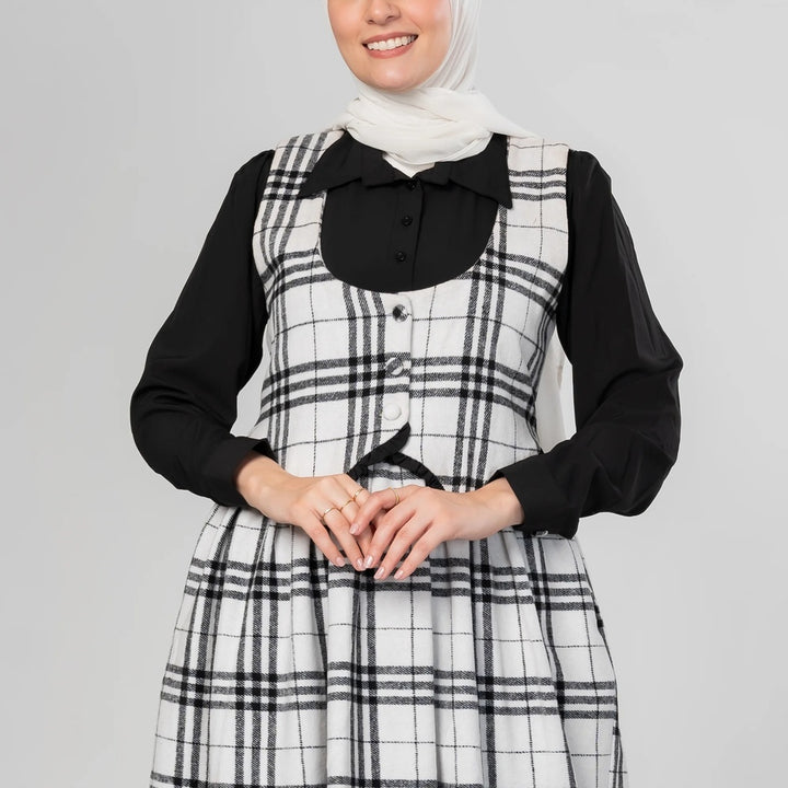 فستان جوخ كاروه مطعم سوفت سادة