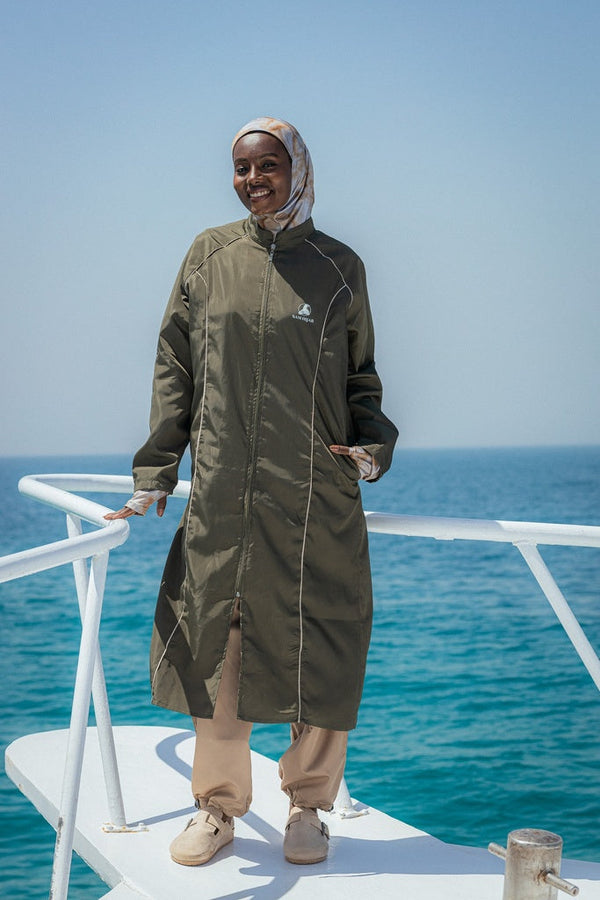 Marble Olive Burkini SAM HIJAB