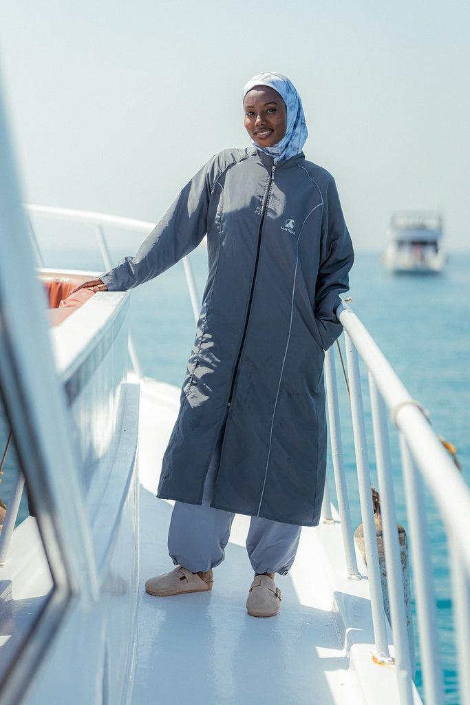 Marble Grey Burkini SAM HIJAB