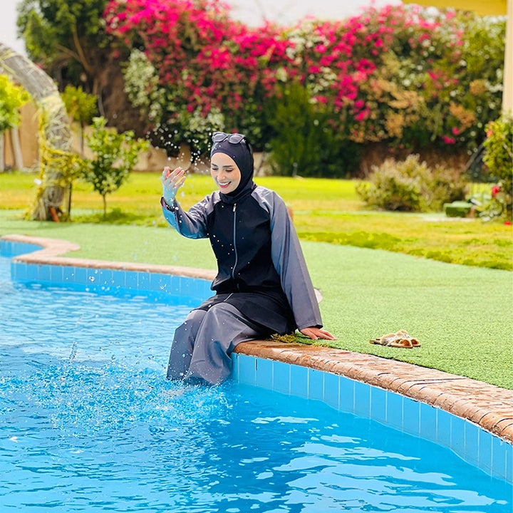 بوركيني سادةقصير