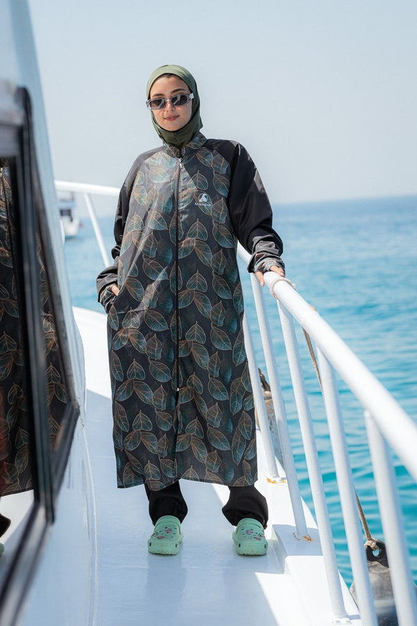 Crystal leaf Burkini SAM HIJAB