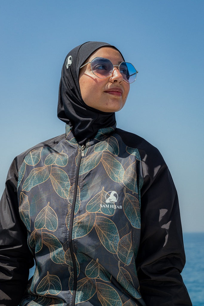 Crystal leaf Burkini SAM HIJAB