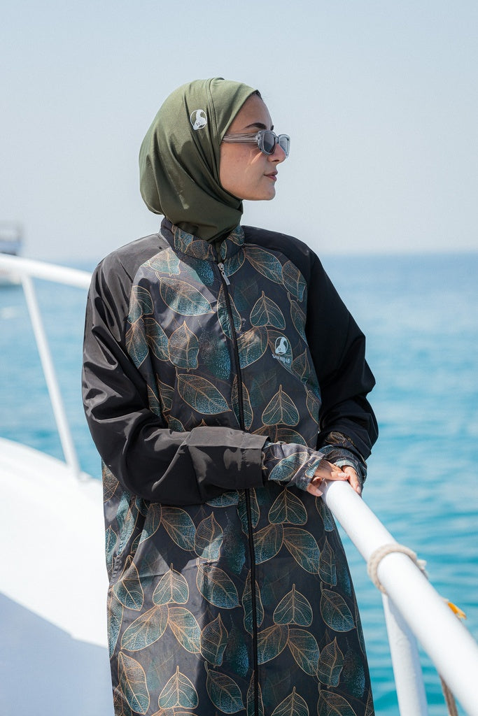 Crystal leaf Burkini SAM HIJAB