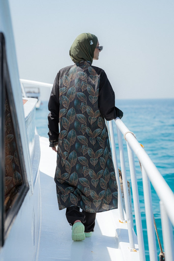 Crystal leaf Burkini SAM HIJAB