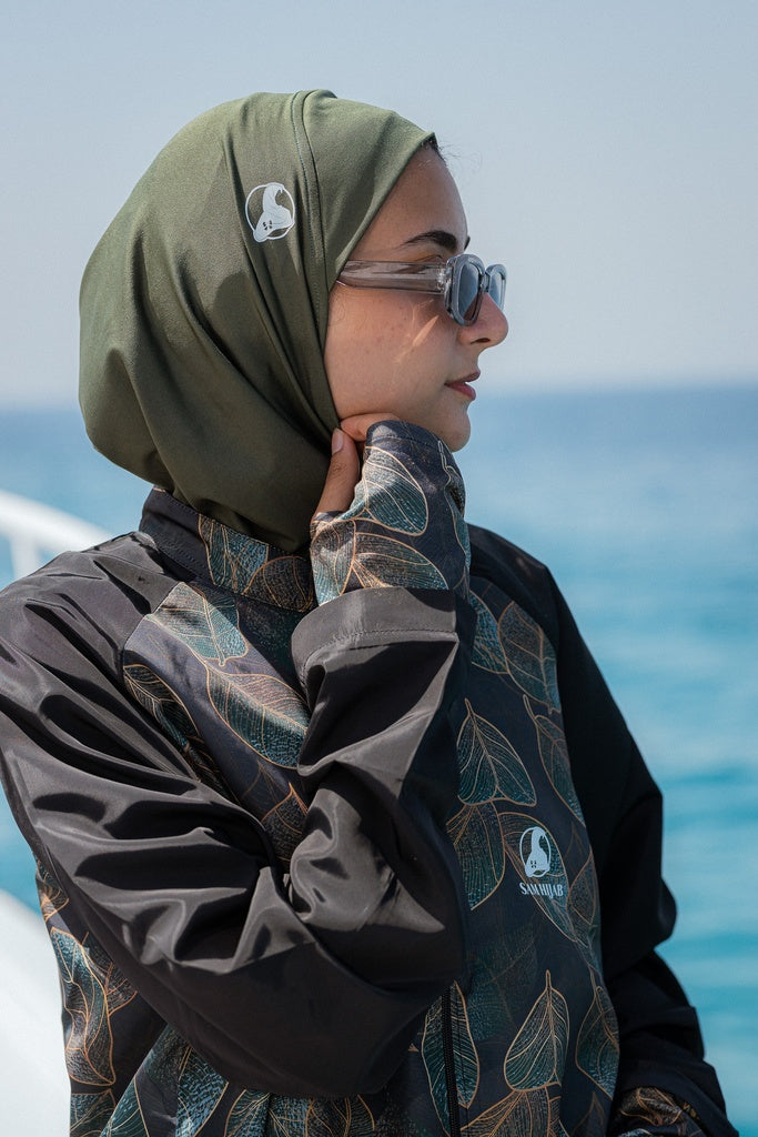 Crystal leaf Burkini SAM HIJAB