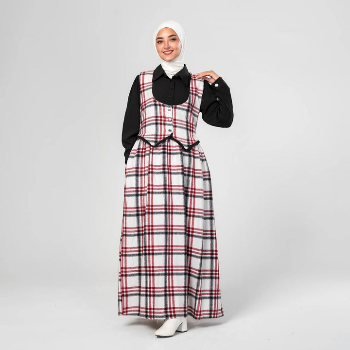 فستان جوخ كاروه مطعم سوفت سادة