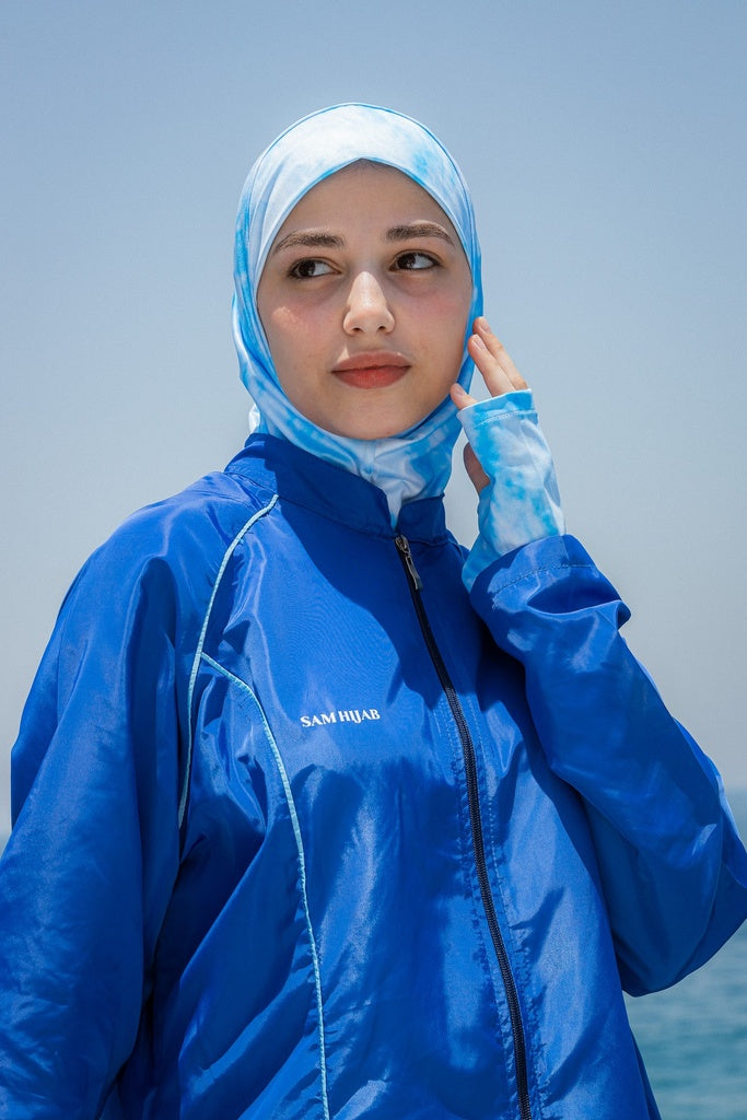 Marble Blue Burkini SAM HIJAB