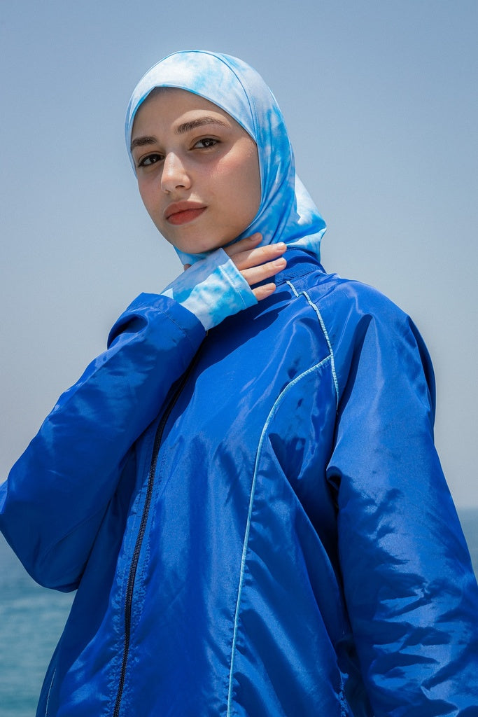 Marble Blue Burkini SAM HIJAB