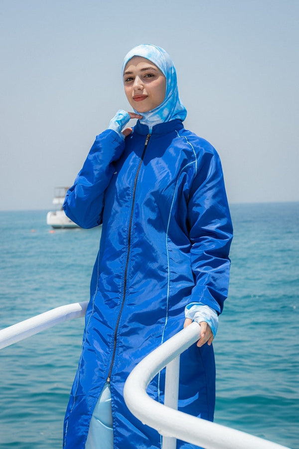 Marble Blue Burkini SAM HIJAB