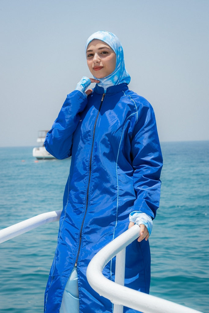 Marble Blue Burkini SAM HIJAB