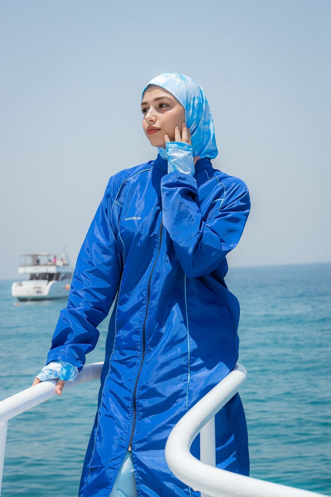Marble Blue Burkini SAM HIJAB