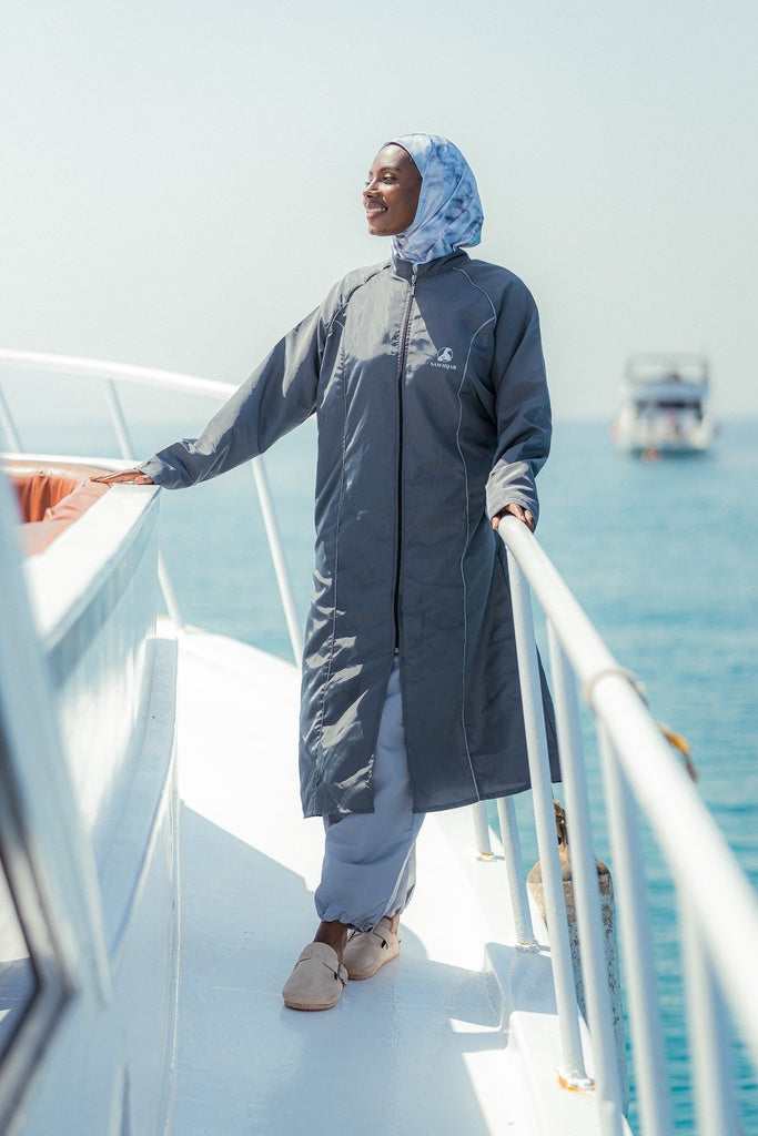 Marble Grey Burkini SAM HIJAB