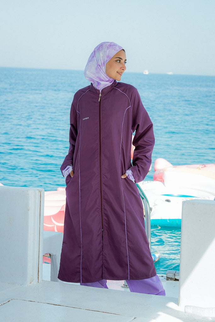 Marble Purple Burkini SAM HIJAB