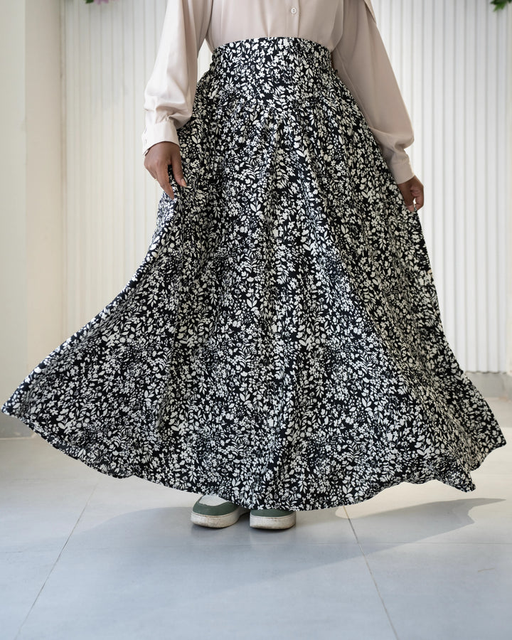 Floral Black