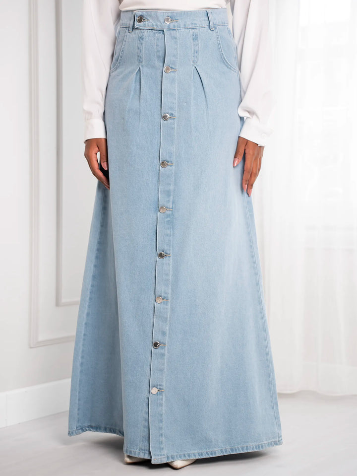 Basic Denim skirt SAM HIJAB