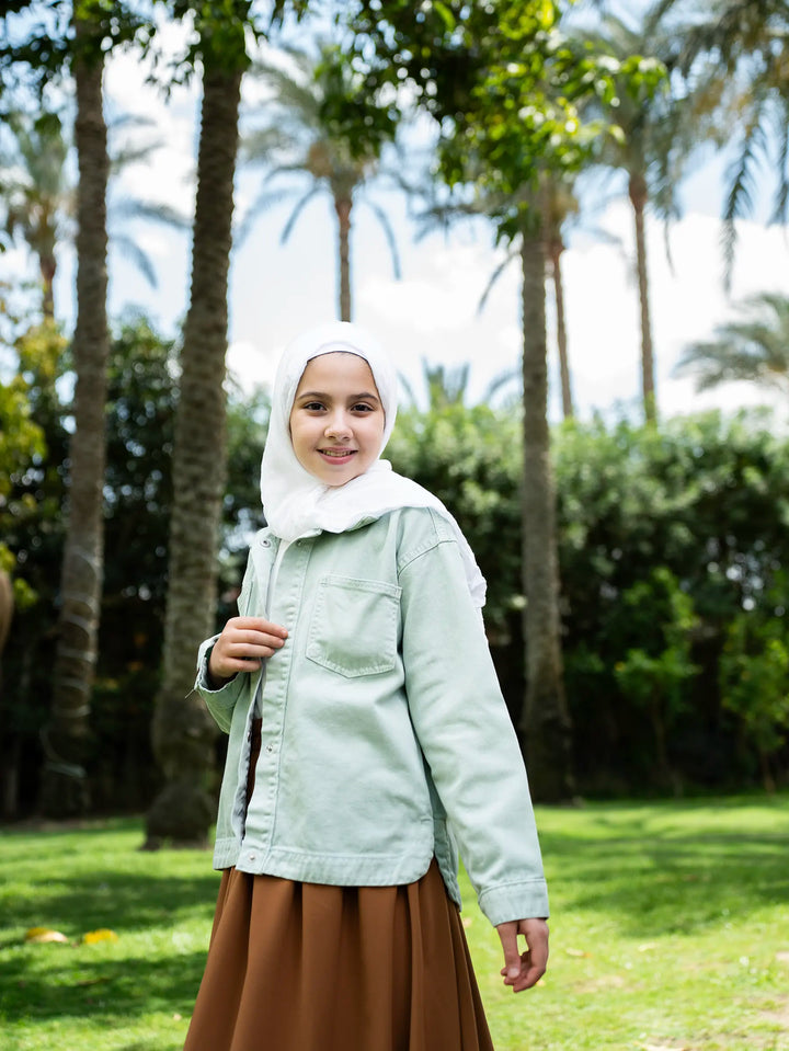 Teens Gabardine  Basic Jacket