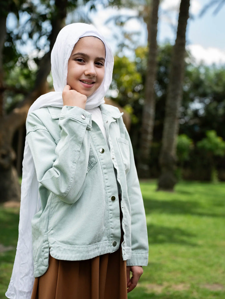 Teens Gabardine  Basic Jacket