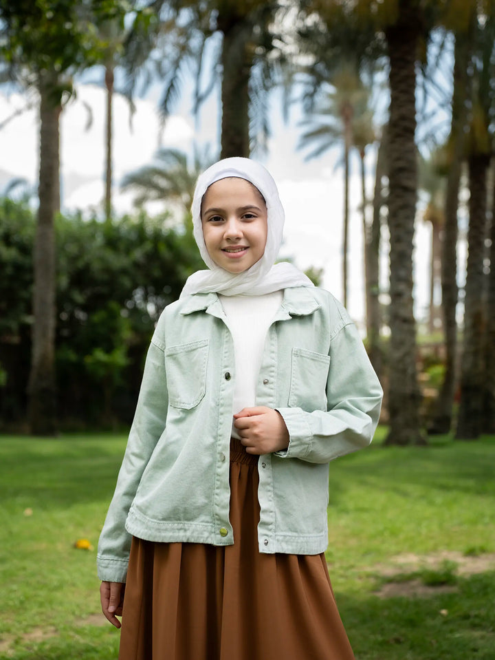 Teens Gabardine  Basic Jacket