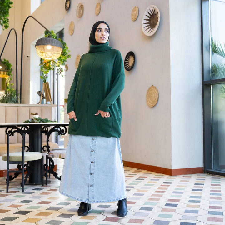 Denim skirt SAM HIJAB